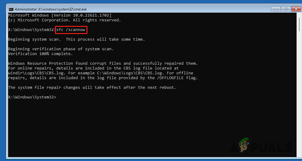 Windows Kurtarma Ortamında Sistem Dosyalarını Onarma