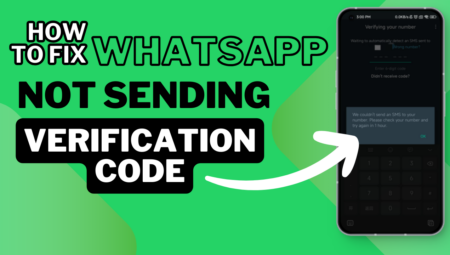 WhatsApp’ın Doğrulama Kodu Göndermemesi Nasıl Düzeltilir [2024]